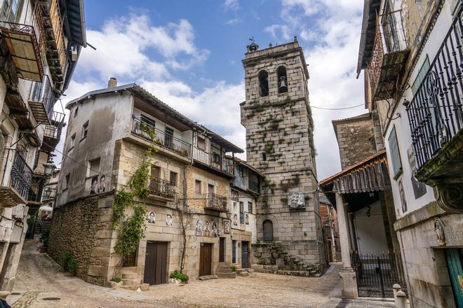 Torre de la iglesia de Mogarraz