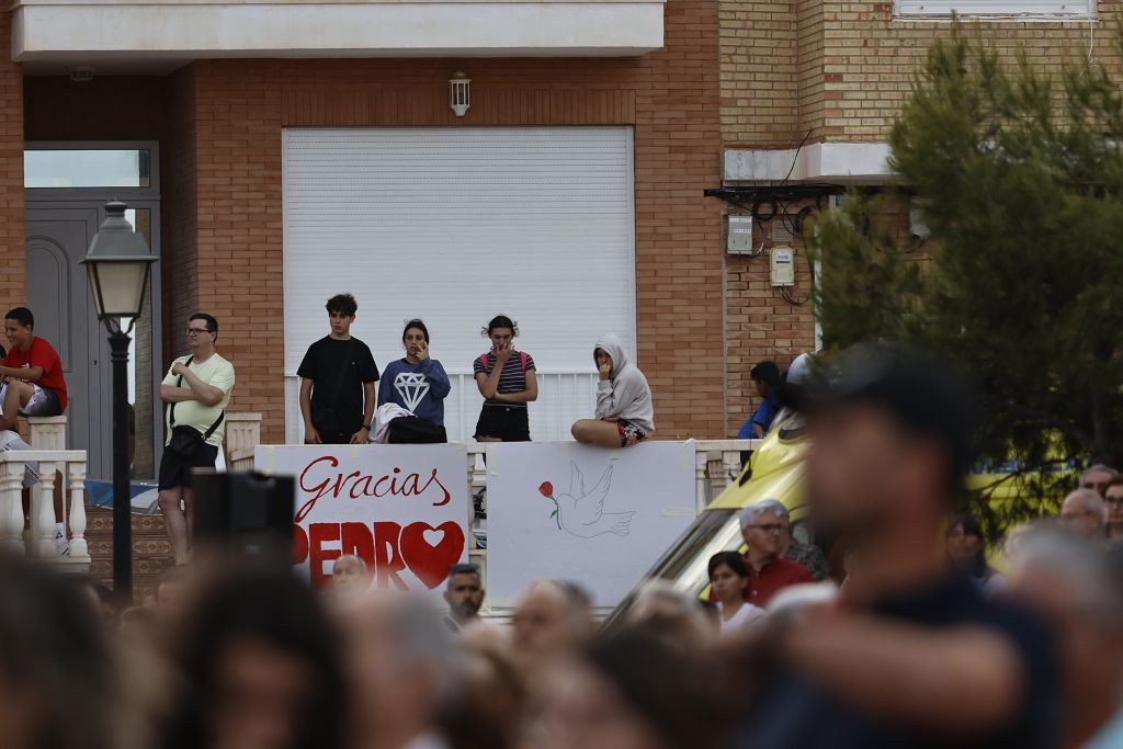 Visita de Pedro Sánchez en Los Alcázares