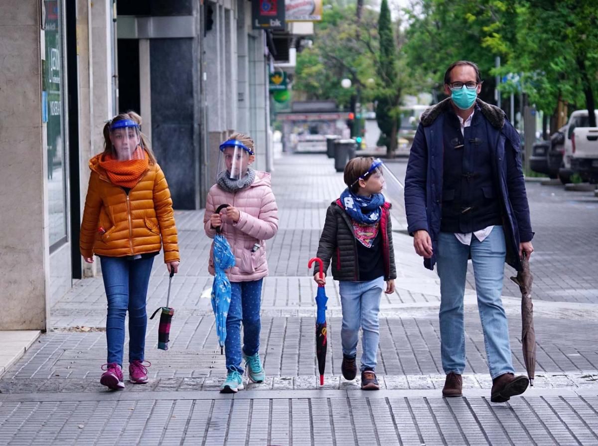 Los niños regresan a las calles de Córdoba