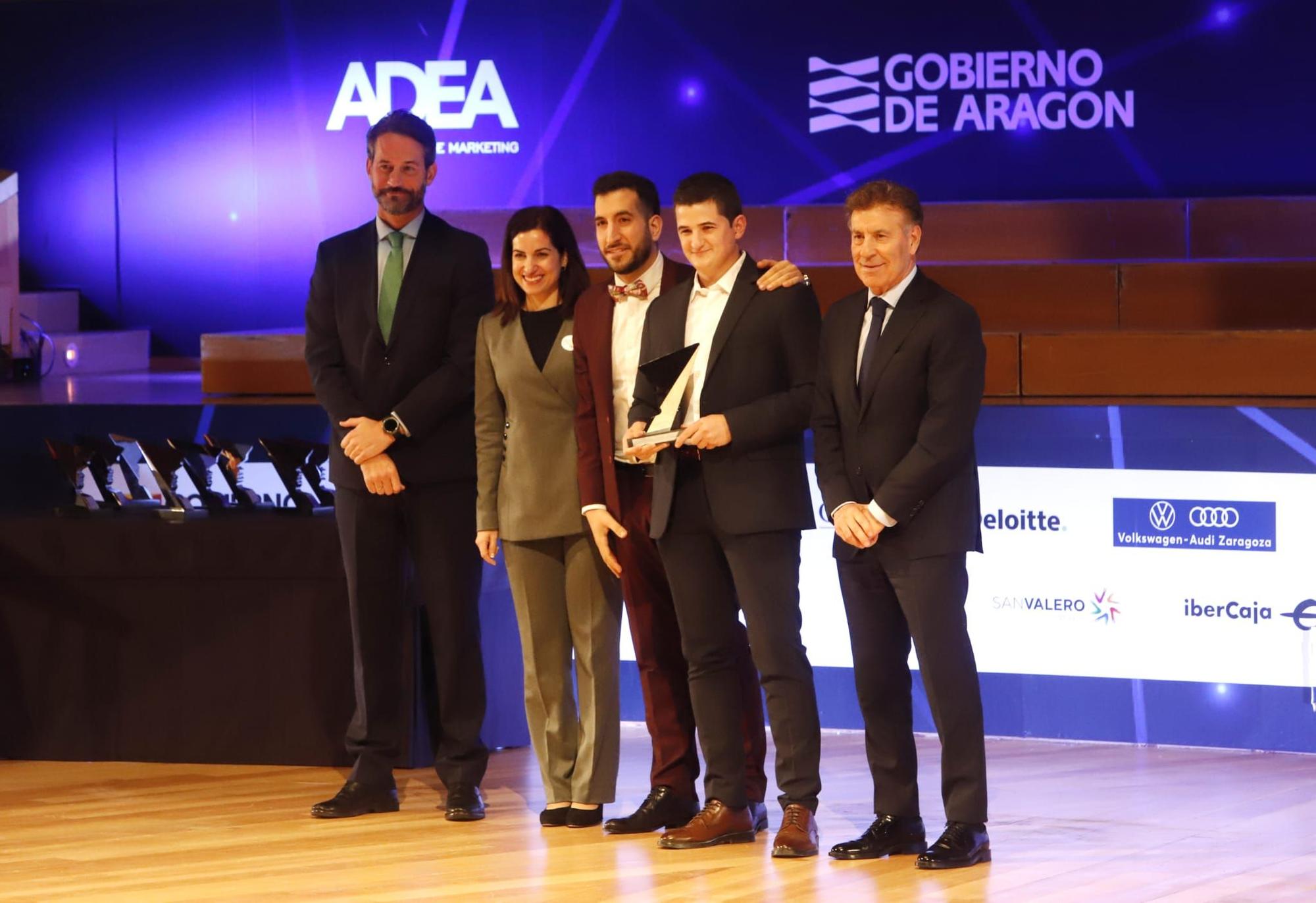 Convención anual de la Asociación de Directivos y Ejecutivos de Aragón (ADEA) en la sala Mozart del Auditorio