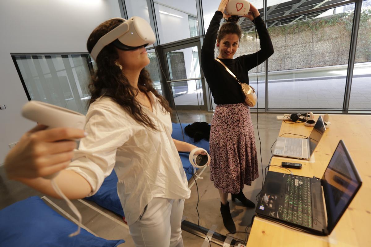 Una experiencia de realidad virtual, en el segundo sótano del Museu del Disseny, que funcionará como archivo de protestas ciudadanas.