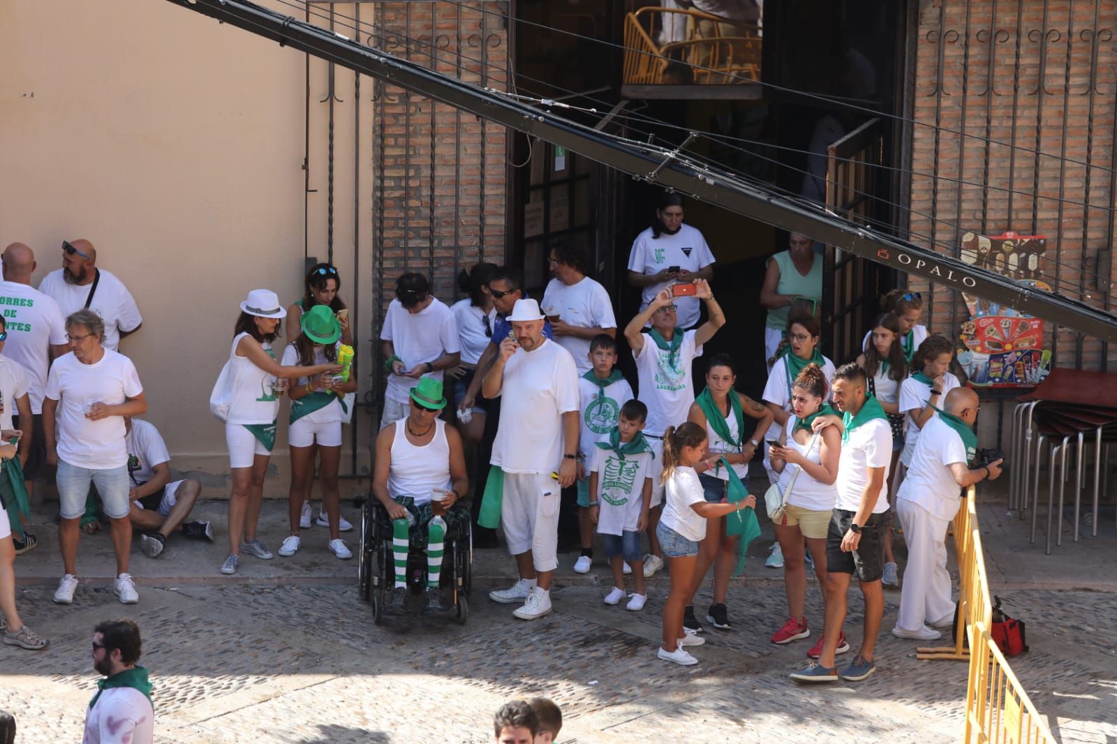 Las horas previas al chupinazo de San Lorenzo de Huesca, en imágenes