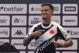 Philippe Coutinho vuelve a jugar en el Vasco da Gama con una derrota después de 14 años fuera de Brasil