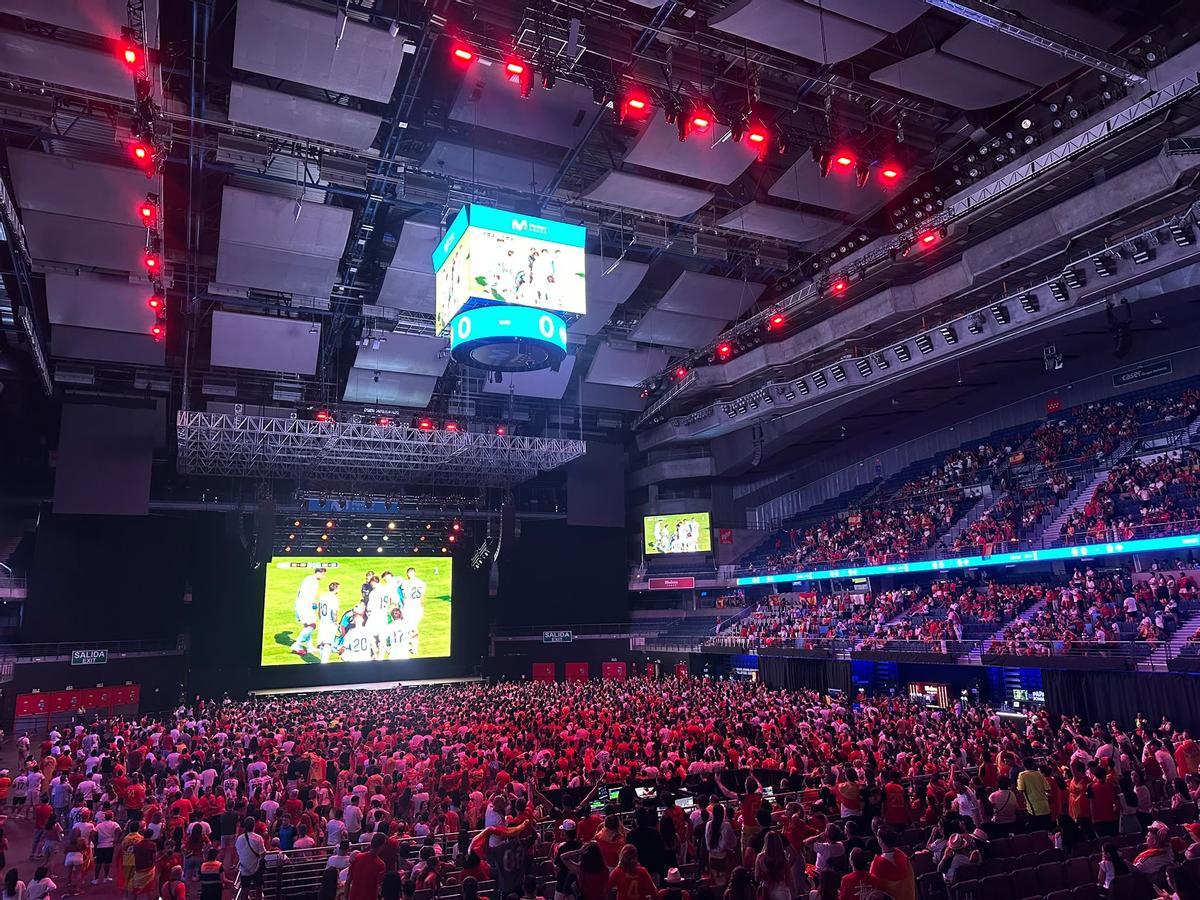 Movistar Arena reunió a más de 14.5000 aficionados en una final que terminó con la segunda estrella para España.