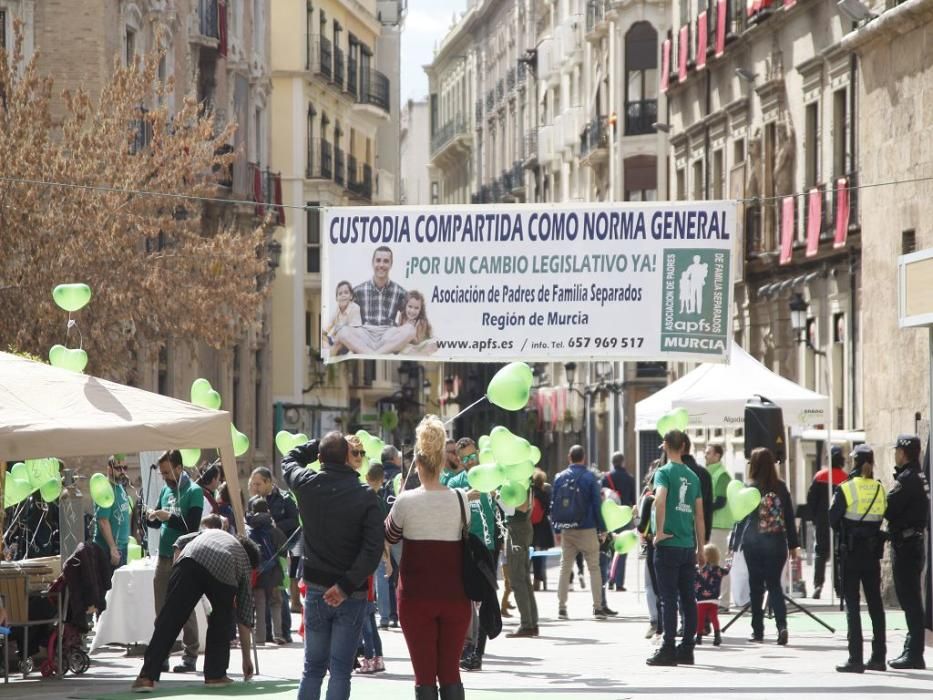 Actos en favor de la custodia compartida en Murcia
