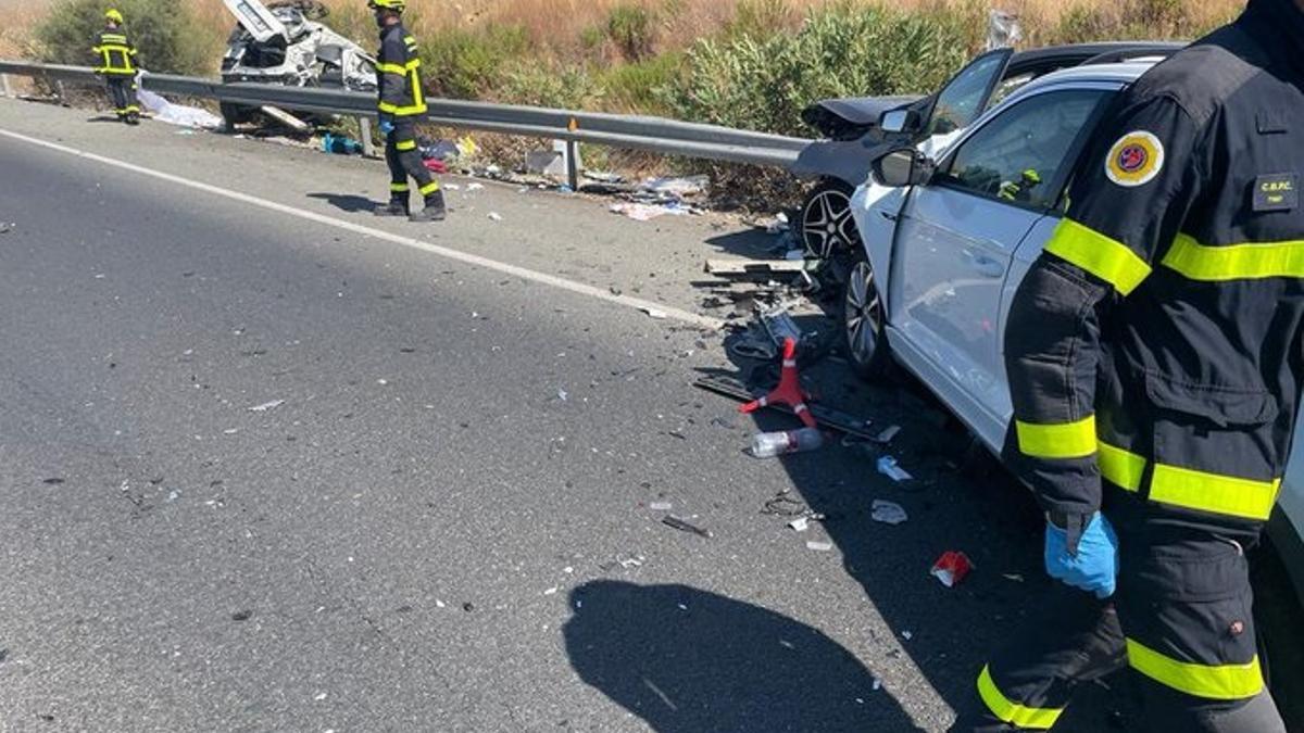 Un accidente de tráfico ocurrido este verano.