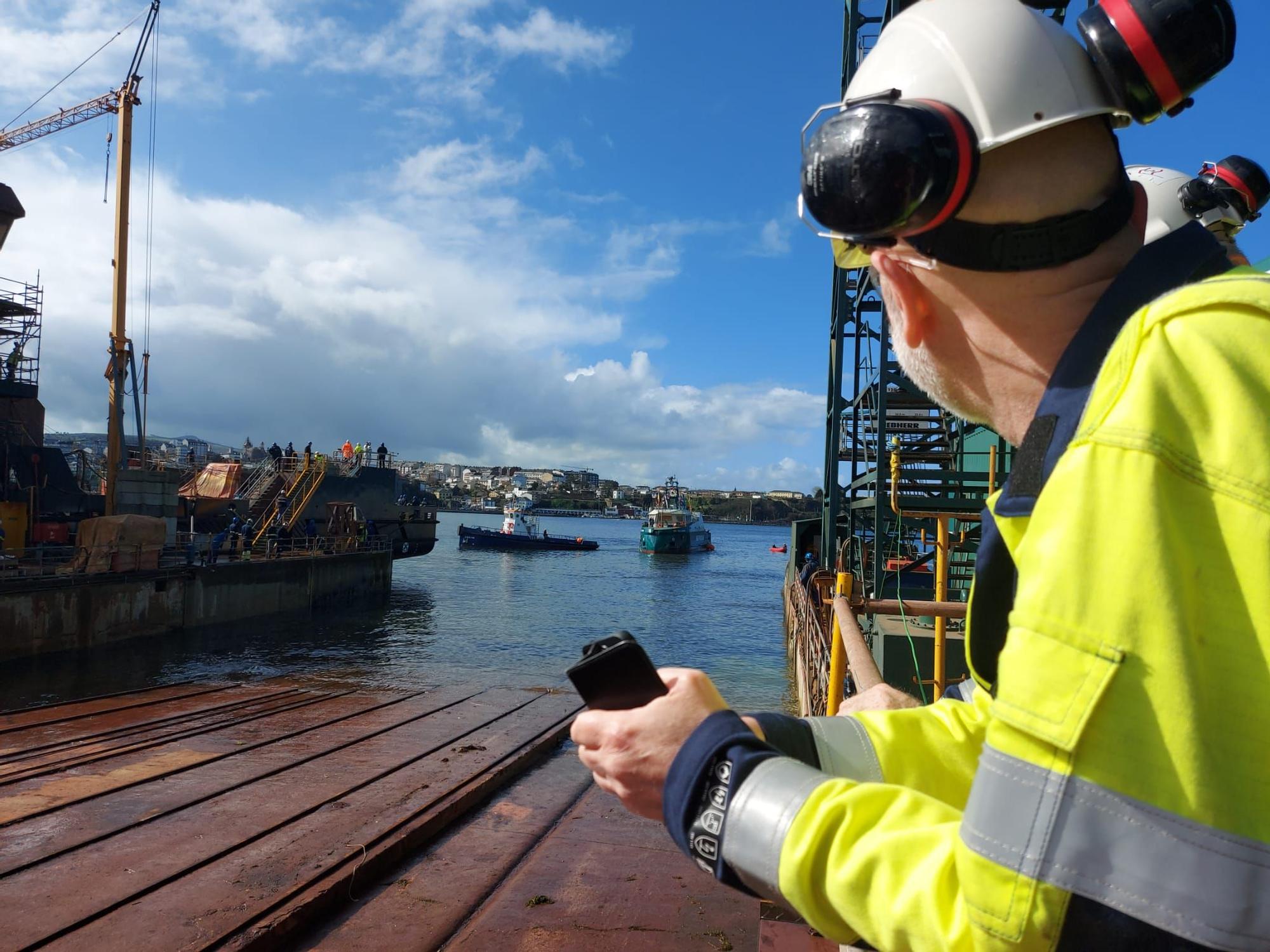 En imágenes: Así fue la botadura del barco no tripulado que construye Gondán para Noruega