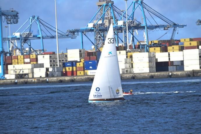 21-09-19 DEPORTES. BAHIA DEL PUERTO. LAS PALMAS DE GRAN CANARIA. Vela latina. Desempate Guanche-Tomás Morales por el título del Campeonato. Fotos: Juan Castro.  | 21/09/2019 | Fotógrafo: Juan Carlos Castro