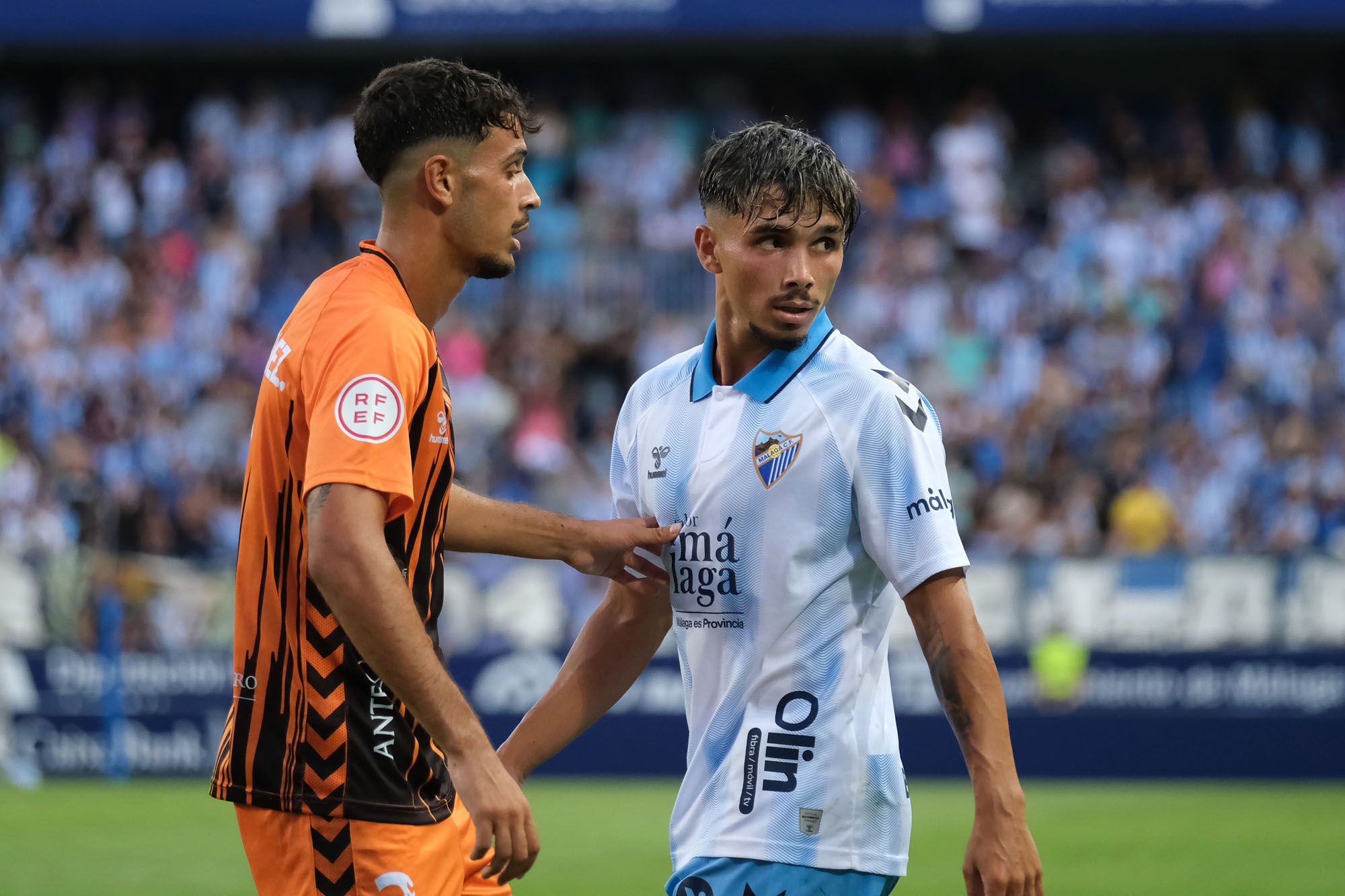Málaga CF - Antequera CF: el Trofeo Costa del Sol, en imágenes