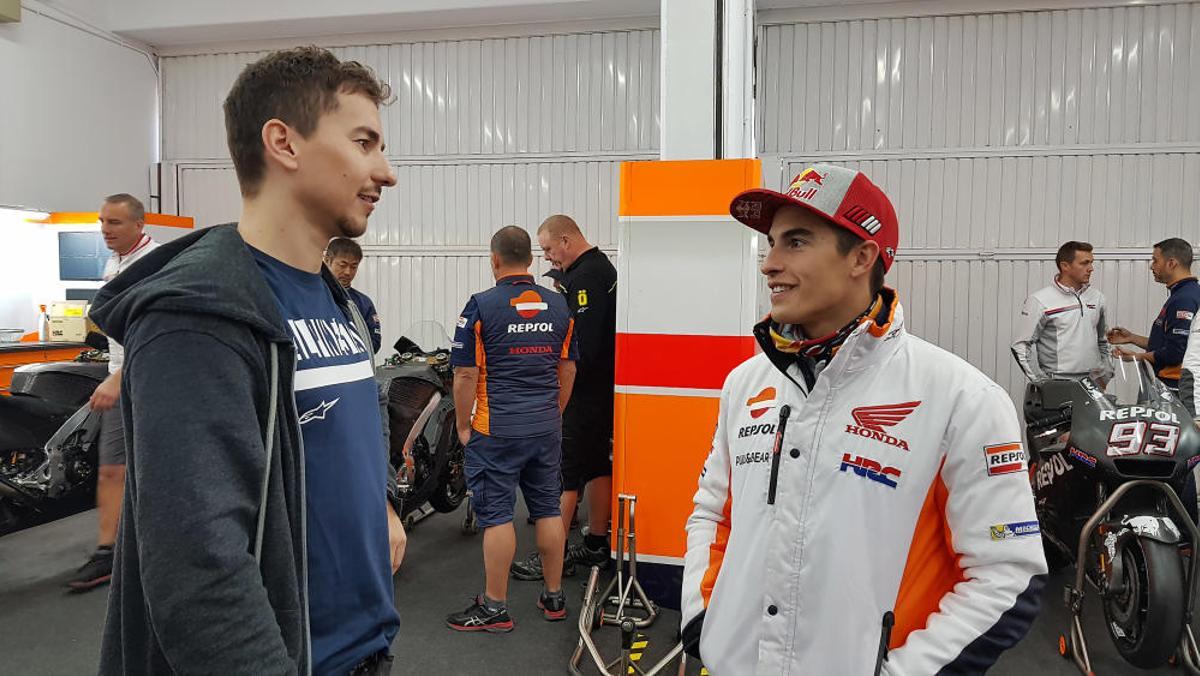 Imágenes inéditas de Lorenzo en Honda Imágenes inéditas de Lorenzo en Honda