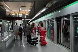 Cómo ir en metro a la Feria de Abril: trenes dobles y 24 horas en funcionamiento