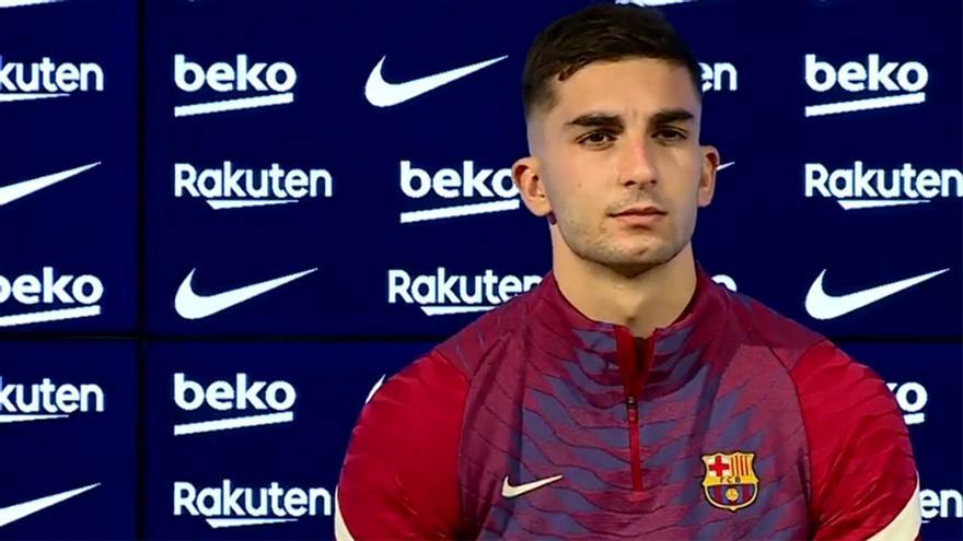 Ferran Torres: "Trabajar con Guardiola me ha servido para afrontar este en el Barça con ambición y ganas"