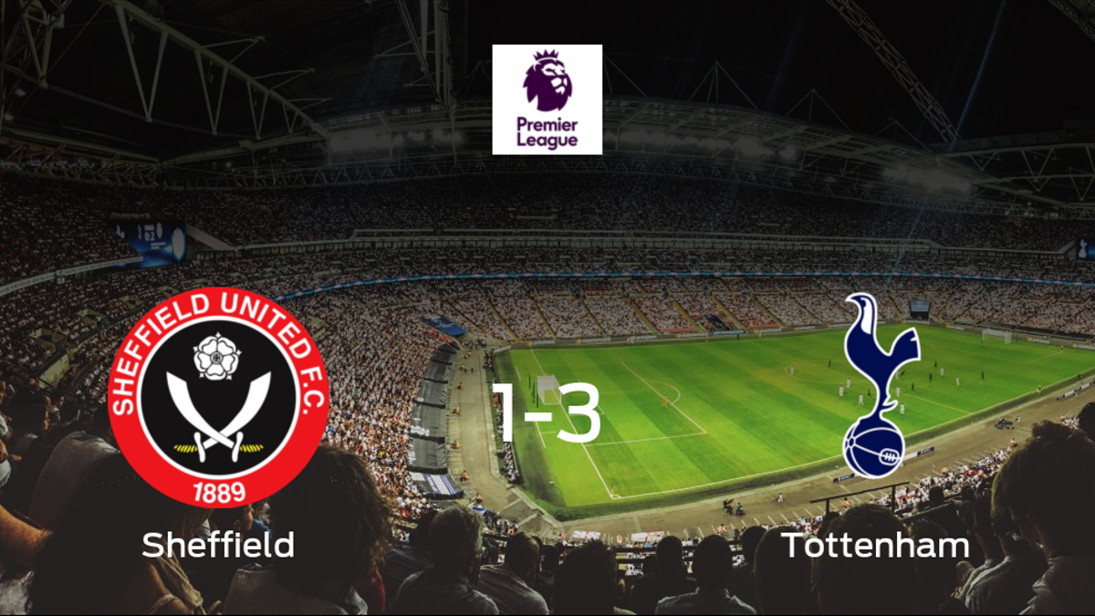 El Tottenham Hotspur vence 1-3 al Sheffield Utd y se lleva los tres puntos