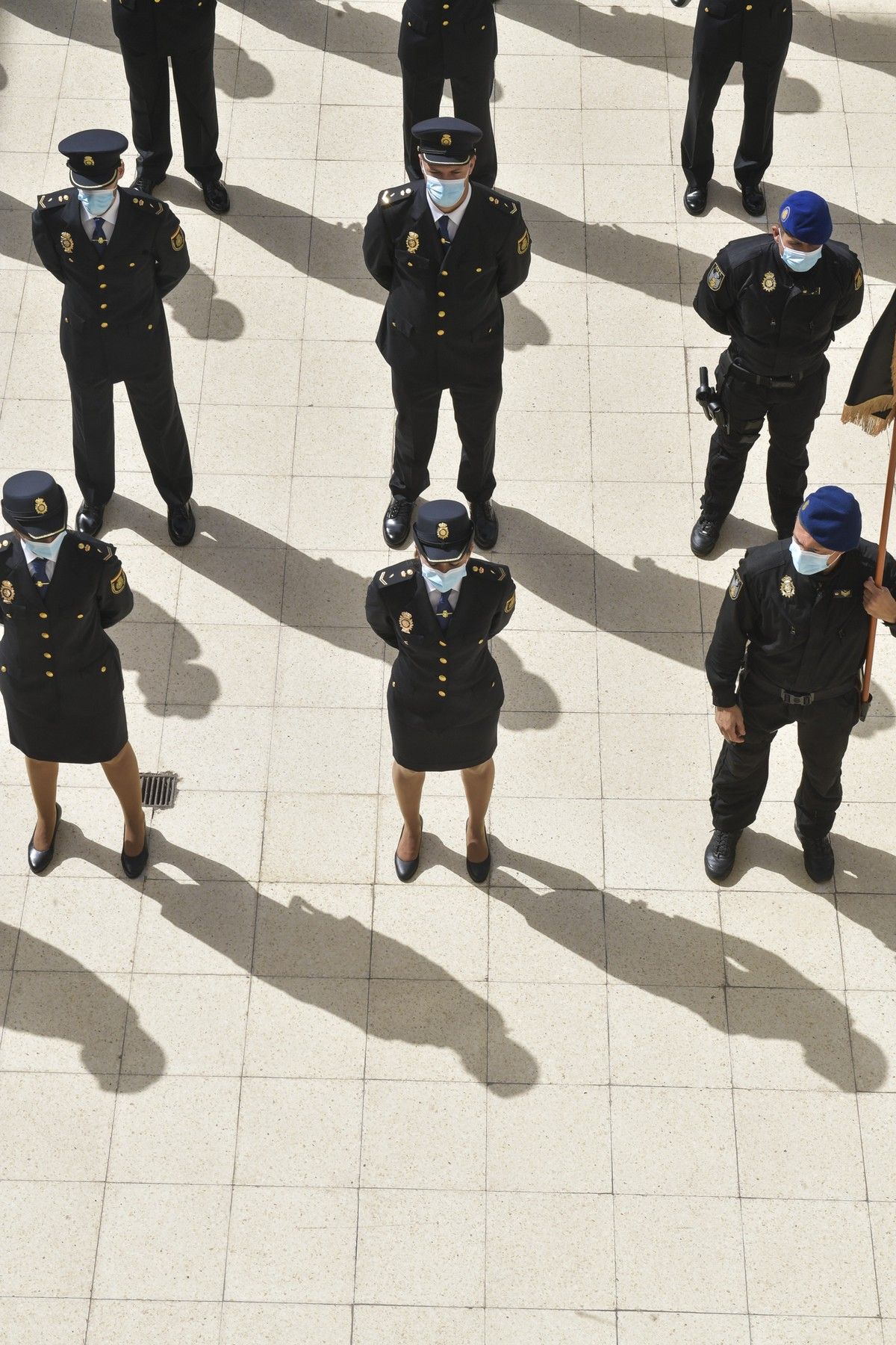 Jjura del cargo de 76 alumnos de la XXXV Promoción de la Escala Básica de la Policía Nacional