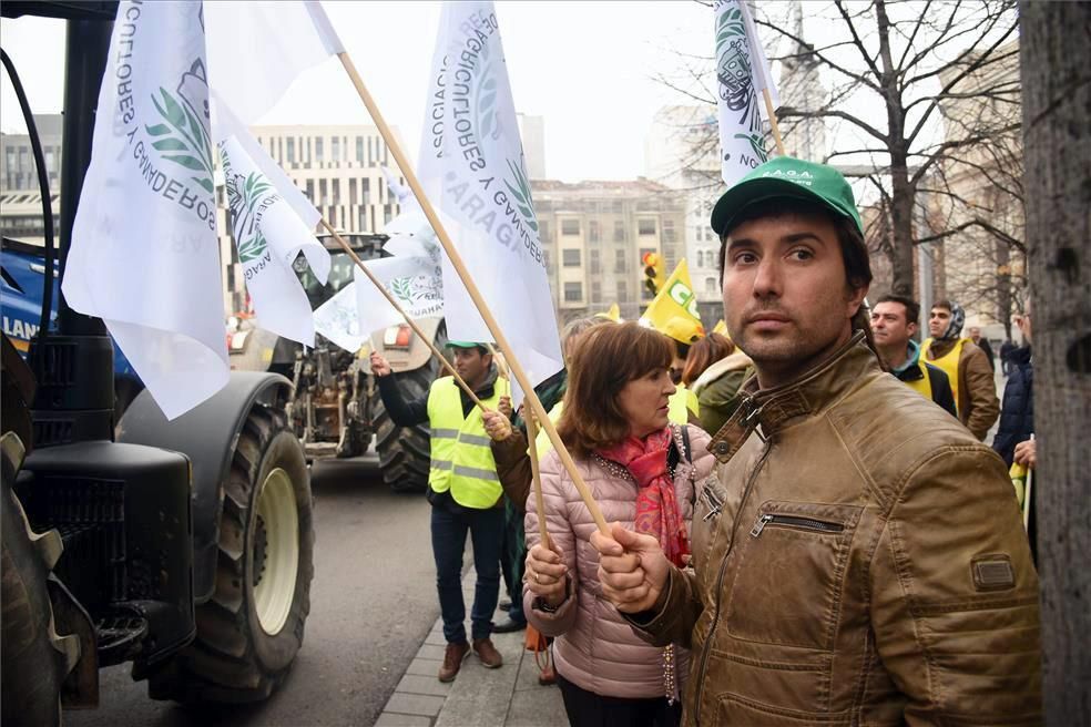 La Tractorada toma Zaragoza