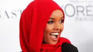 La modelo Halima Aden.