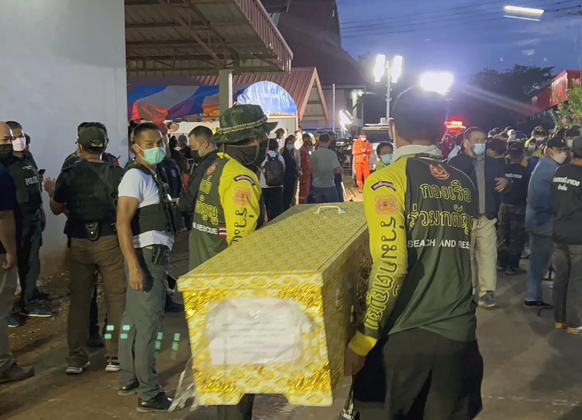 Masacre en una guardería de Tailandia: 32 muertos, 24 de ellos niños