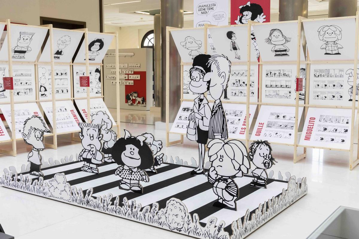 Quino y Mafalda toman València