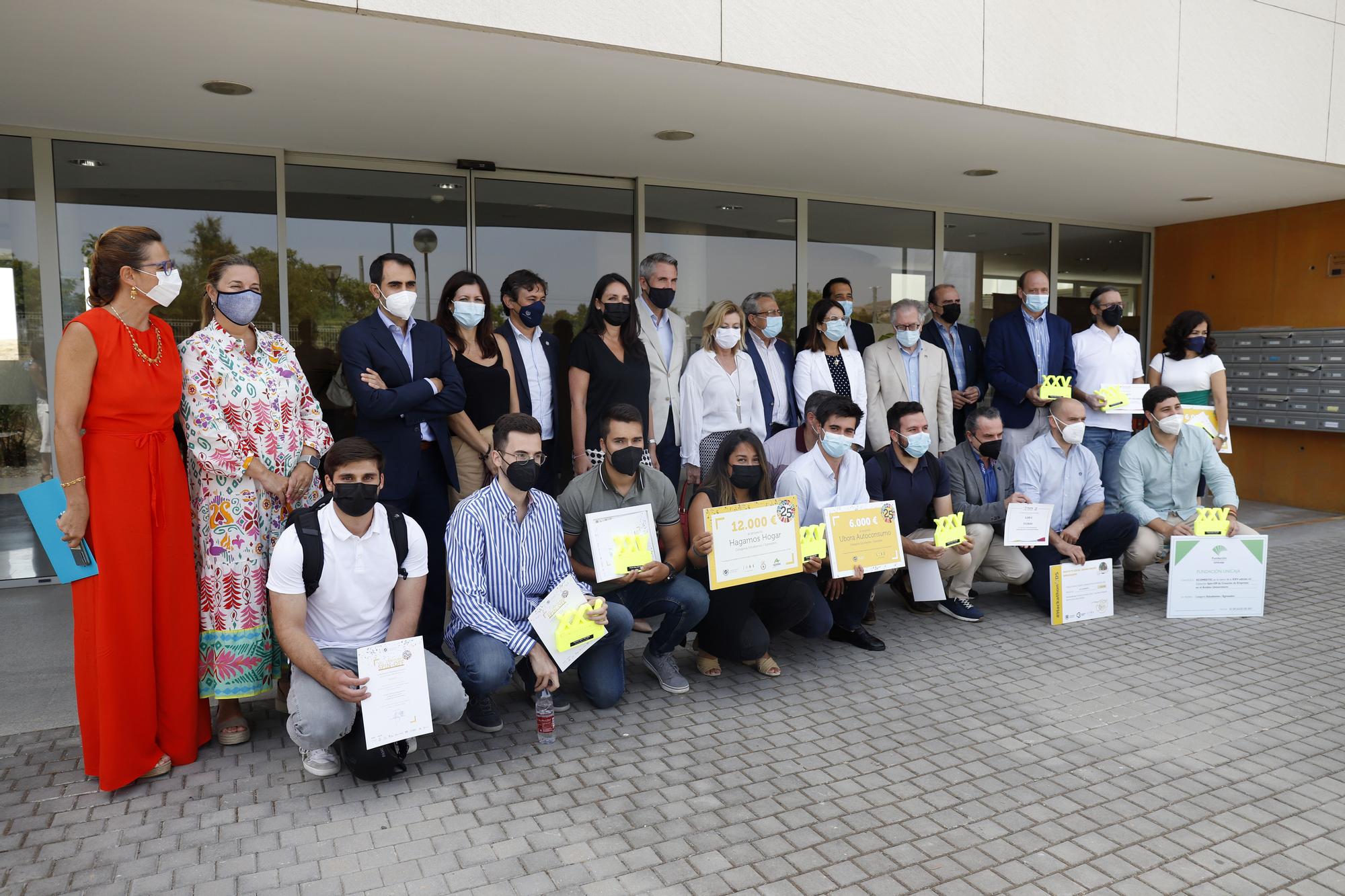 Entrega de los premios Spin-Off de la Universidad de Málaga