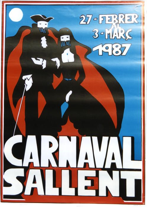 Tots els cartells del Carnaval de Sallent