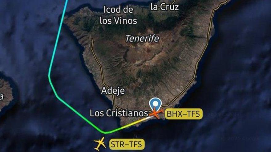 Agilizan el aterrizaje de un vuelo en Tenerife tras informar de problemas serios a bordo