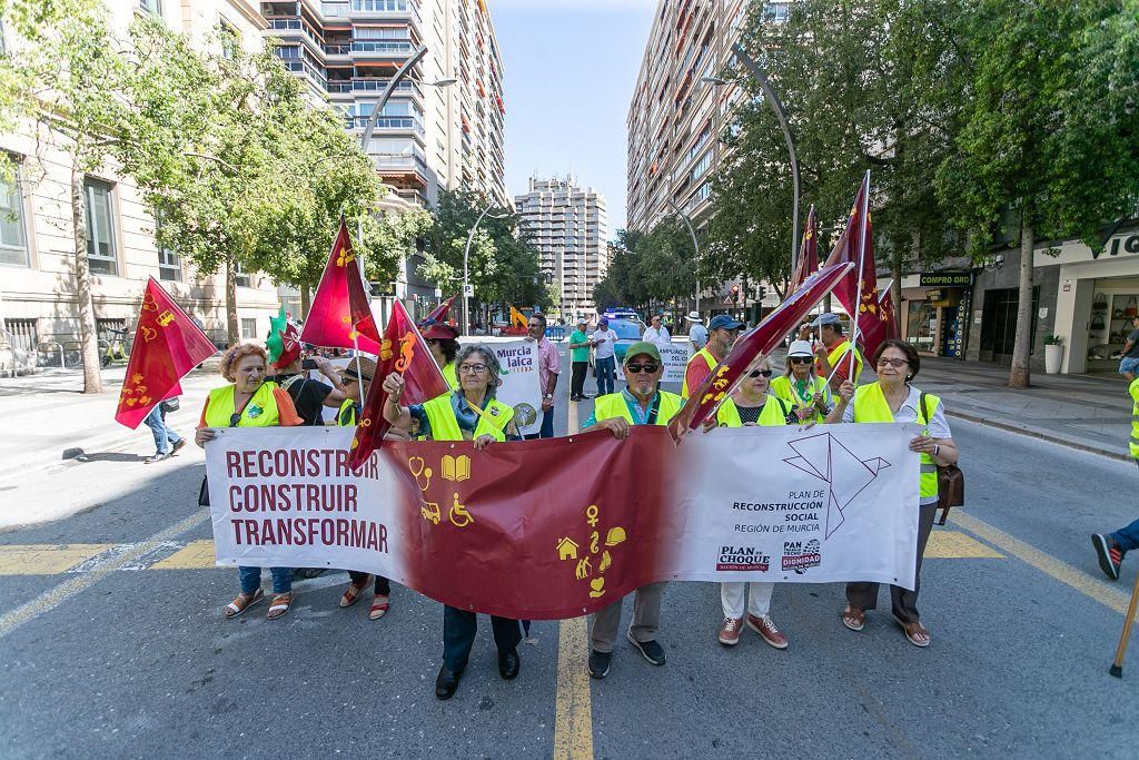 Las marchas de la dignidad este 9 de junio, en imágenes