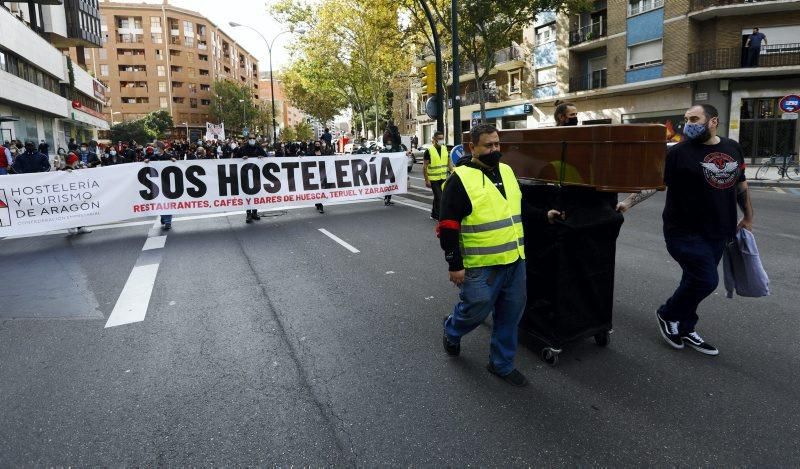 Manifestación de hostelería, ocio y turismo