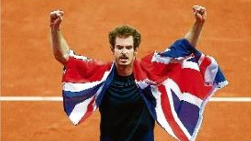 Murray dóna la desena Copa Davis  a la Gran Bretanya