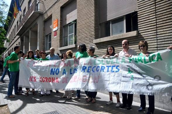 Los encierrros por los recortes en Educación