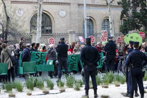 Protesta de Stop Desahucios