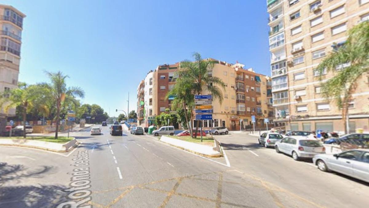 El atropello se produjo en la Rotonda de Suárez de madrugada.