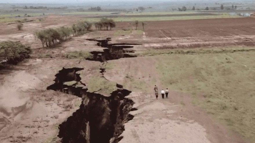Un pulso subterráneo está desgarrando África y creará un nuevo mar