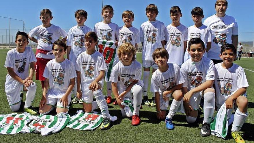 El Córdoba logra el bronce en el campeonato andaluz benjamín