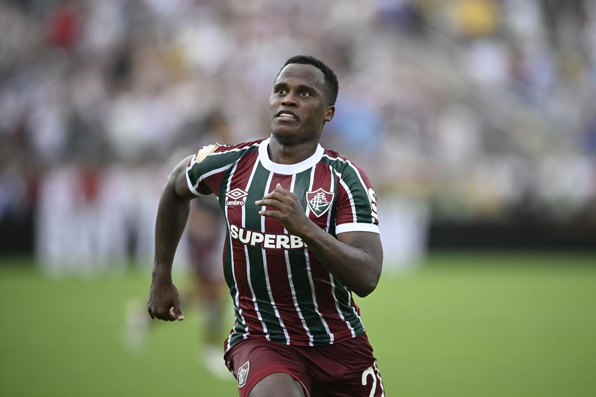 Jhon Arias, estrella del Fluminense, durante el Mundial de Clubes