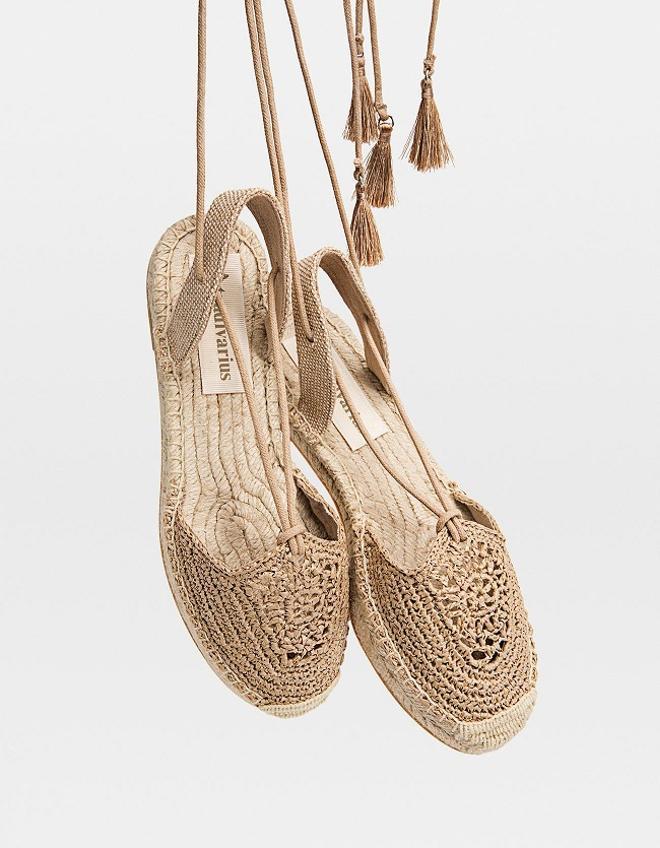 Las sandalias trenzadas de yute, de Stradivarius