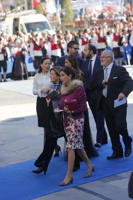 Alfombra azul de los premios "Princesa de Asturias" 2017