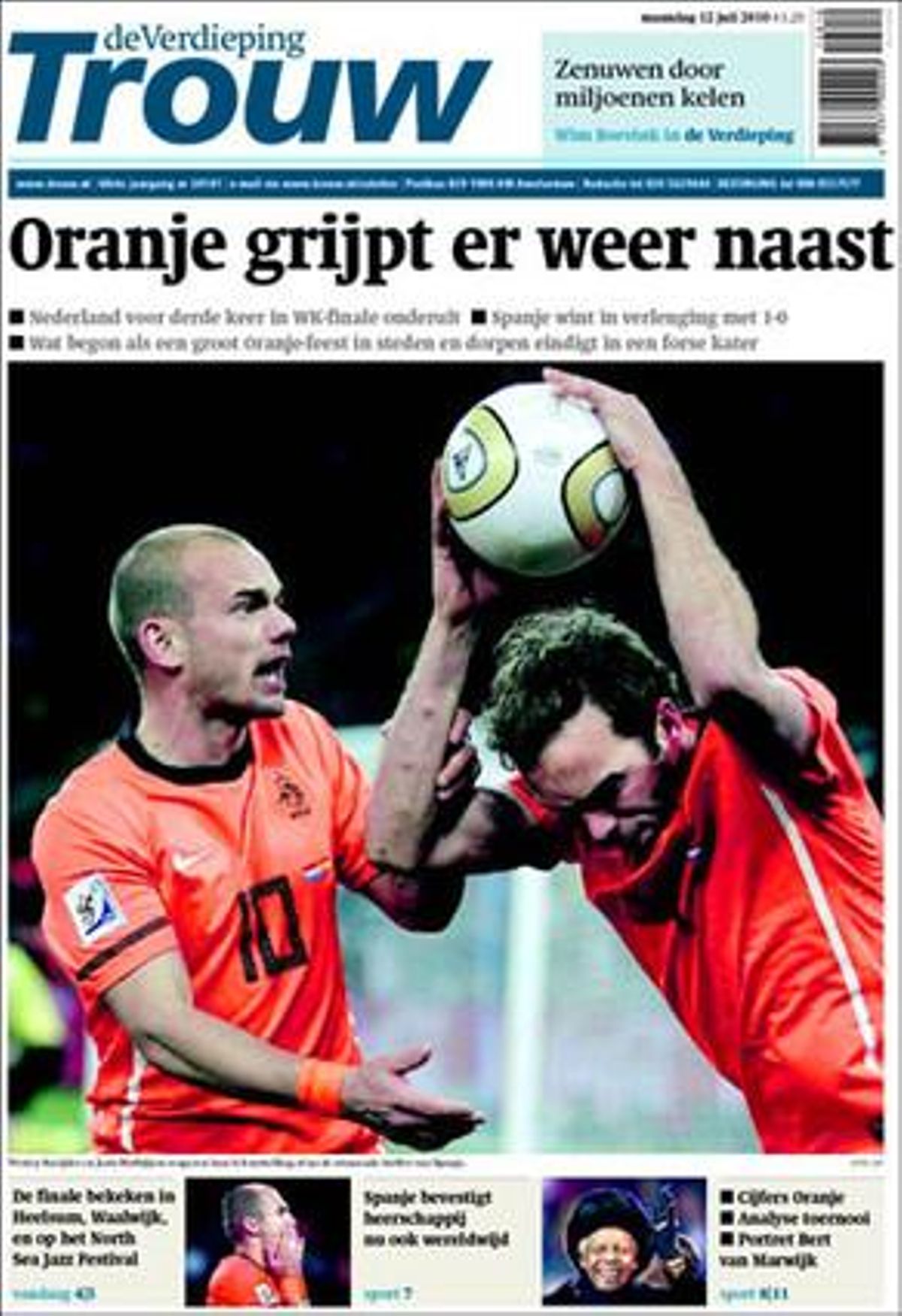 ’Trow’ (Holanda): Els taronges paren una altra vegada.