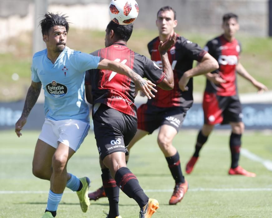 El filial celeste se puso con 2 goles en contra a los 15 min. en Barreiro, pero acabaría remontando con contundencia – A los 20, el marcador era de 2-2.