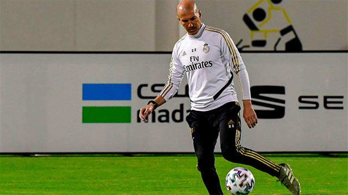 Zidane: "No venimos a Arabia de paseo"