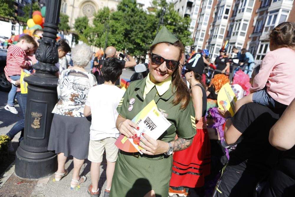 Desfile del "Orgullo del Norte", en Gijón