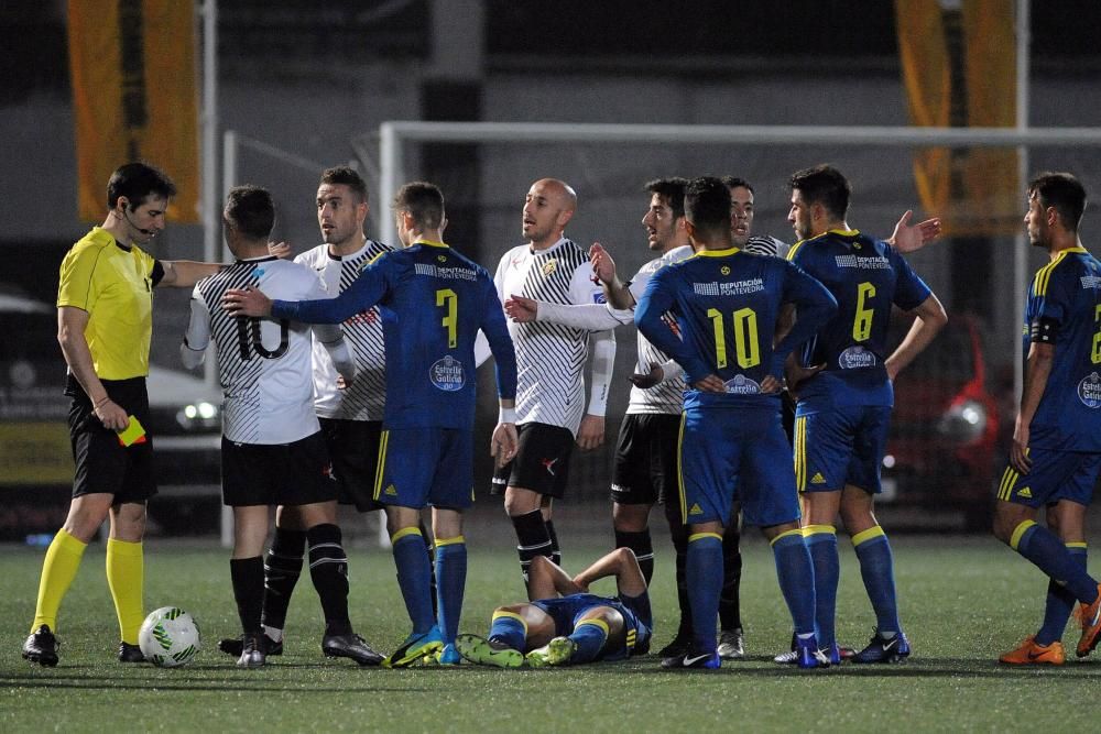 El partido entre el Caudal y el Celta B, en imágenes