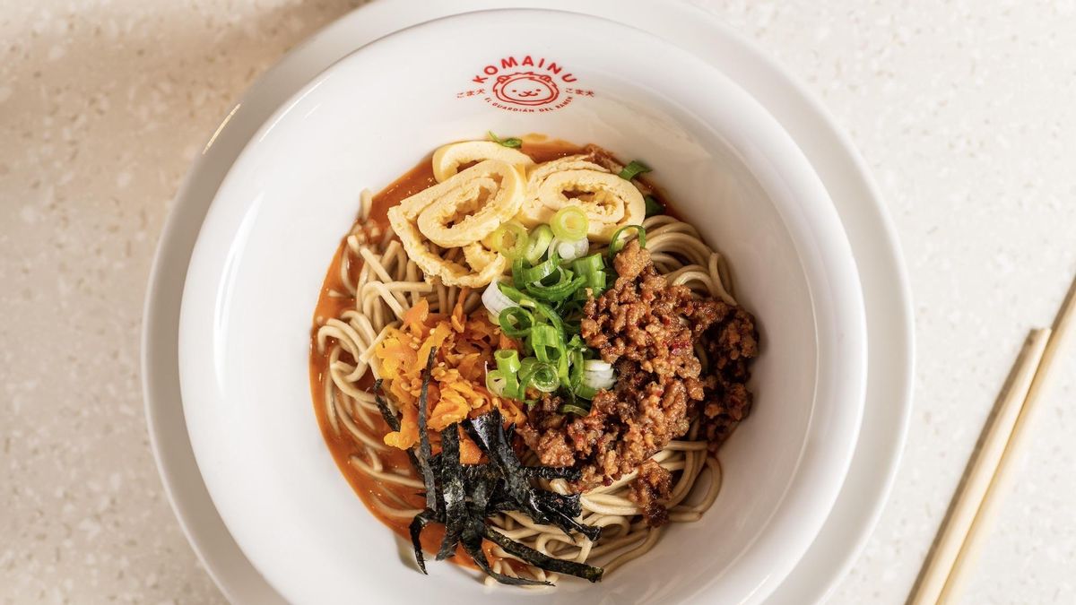 El 'tantanmen' de Komainu.
