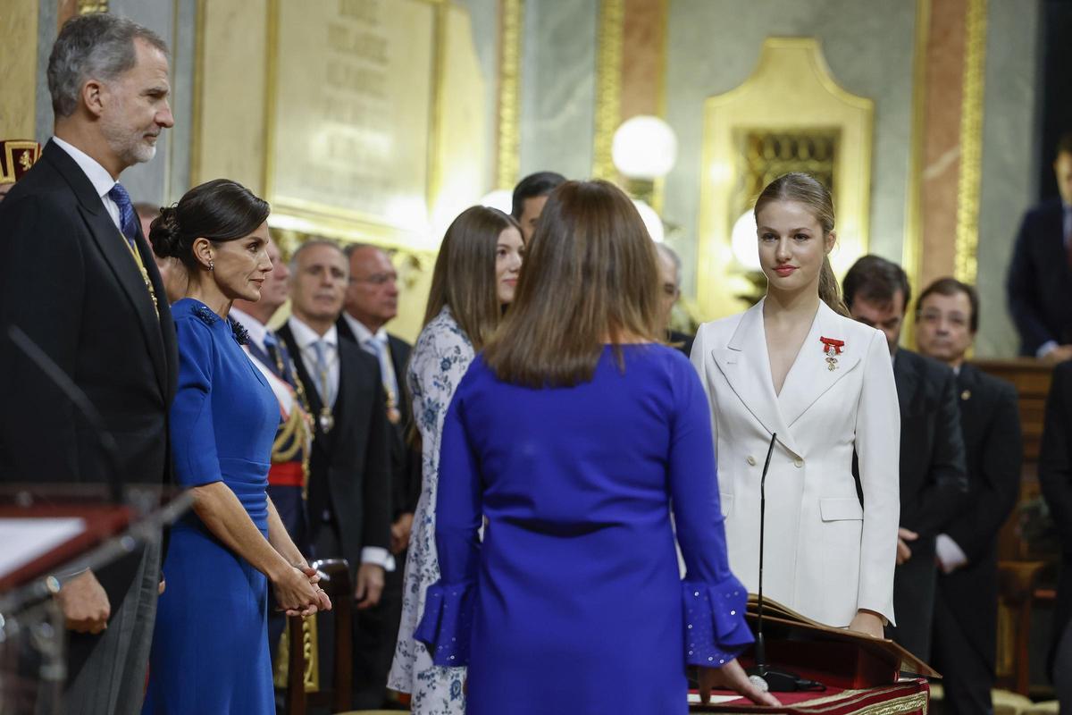 Leonor jura la Constitución en su 18 cumpleaños