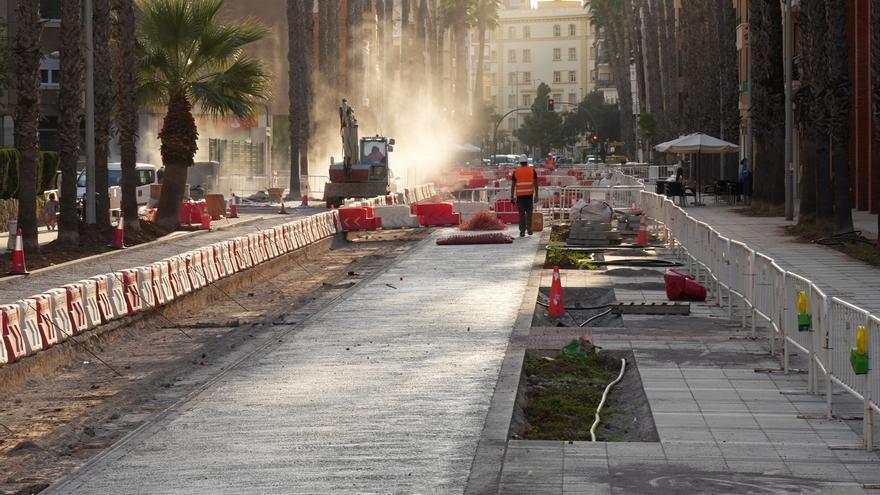 Galería | El avance de las obras de la nueva avenida de Lledó