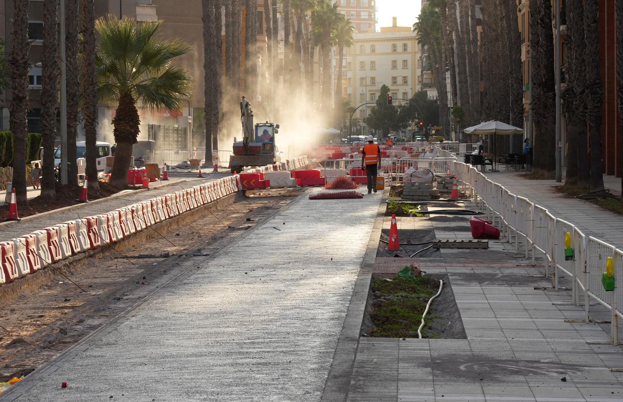 Galería | El avance de las obras de la nueva avenida de Lledó