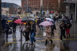 El temporal llega a Barcelona