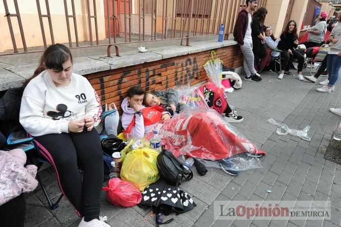 Colas para el concierto de Malú