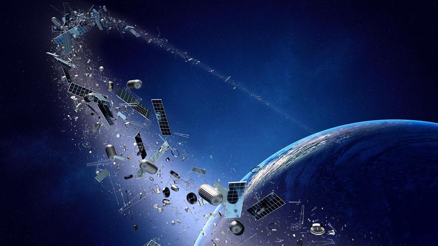 Basura espacial: un inmenso vertedero que crece un 5% cada año
