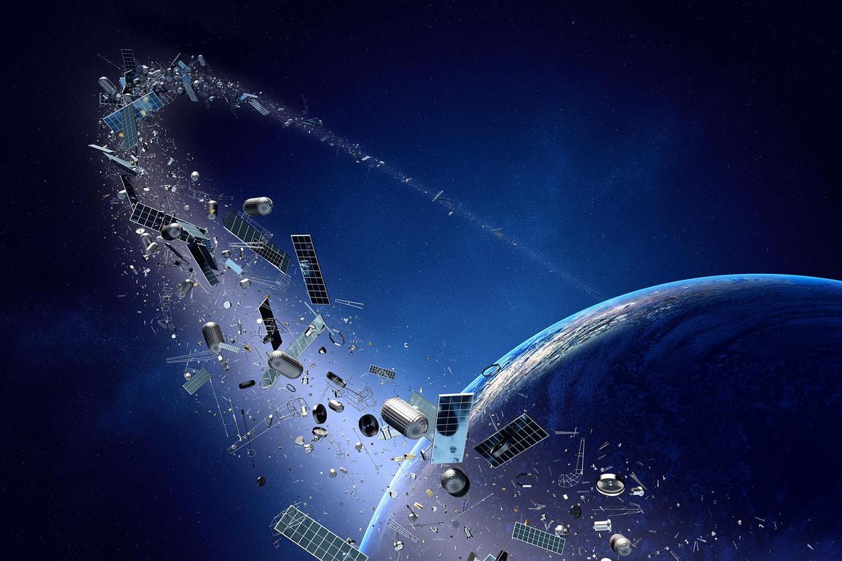 Basura espacial: un vertedero que crece un 5% cada año Basura espacial: un vertedero que crece un 5% cada año