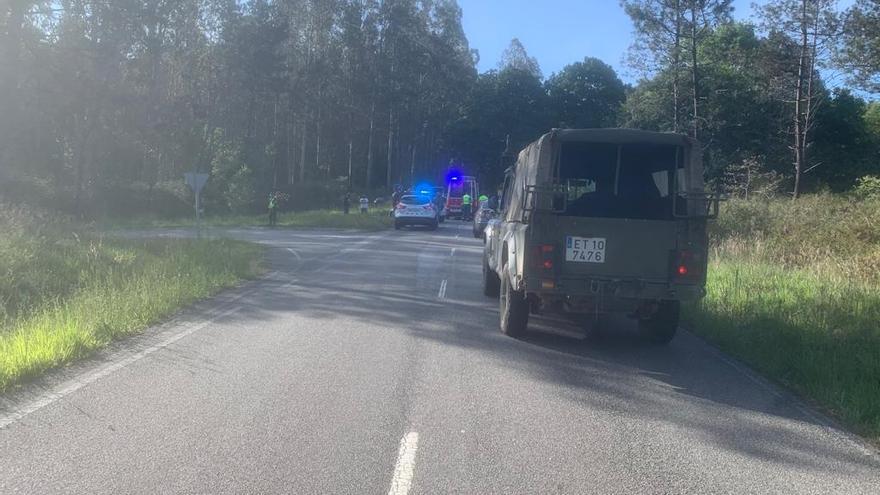 Un coche arrolla a un ciclista en La Belga (Siero)